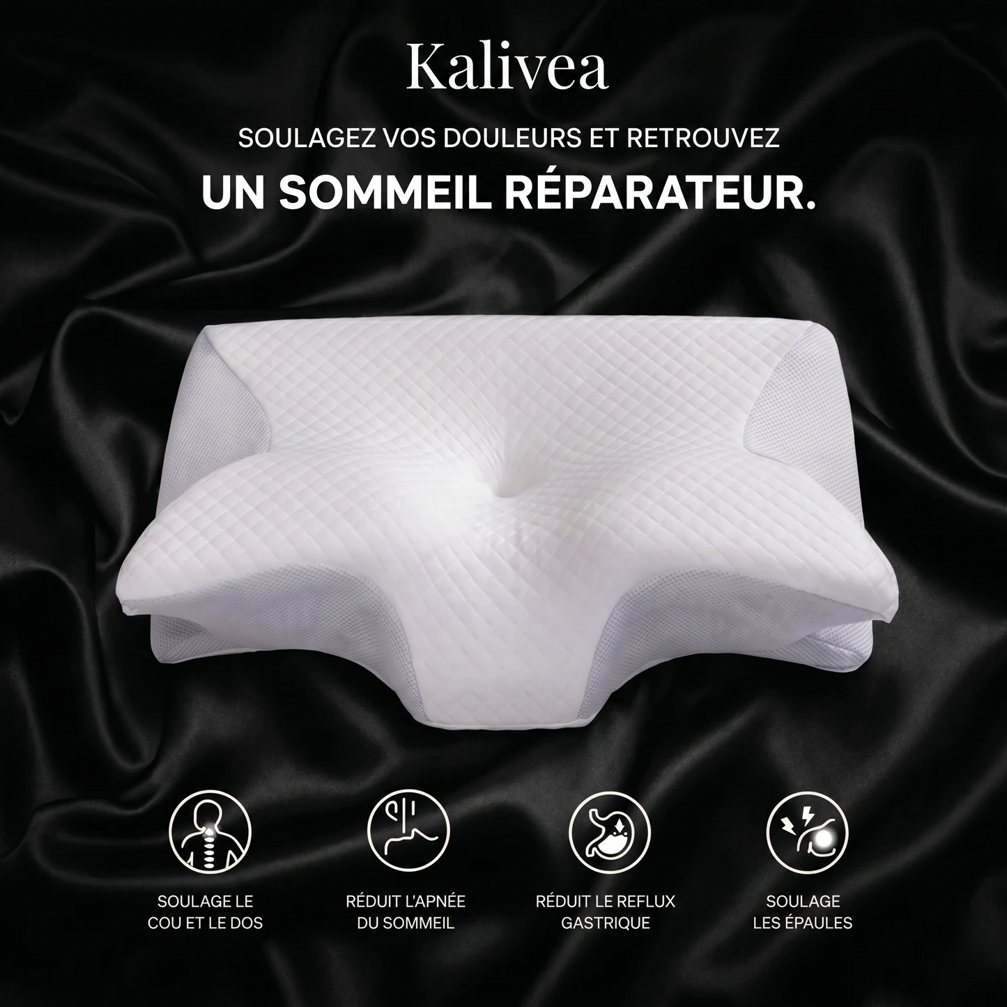 SomniCalm™ - Oreiller cervical thérapeutique