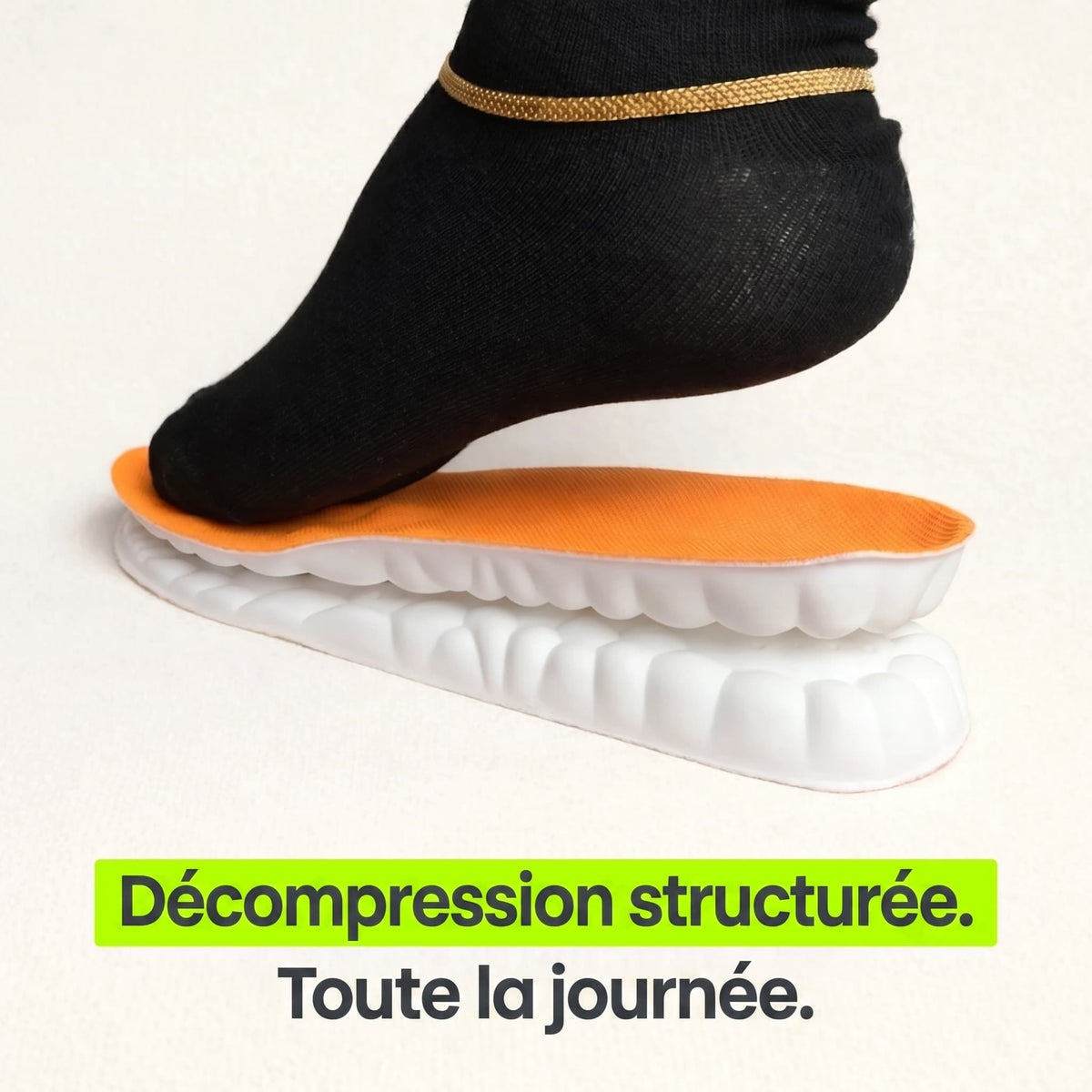 SoléCalm™ Semelles de soulagement pour douleurs de talon & fasciite plantaire