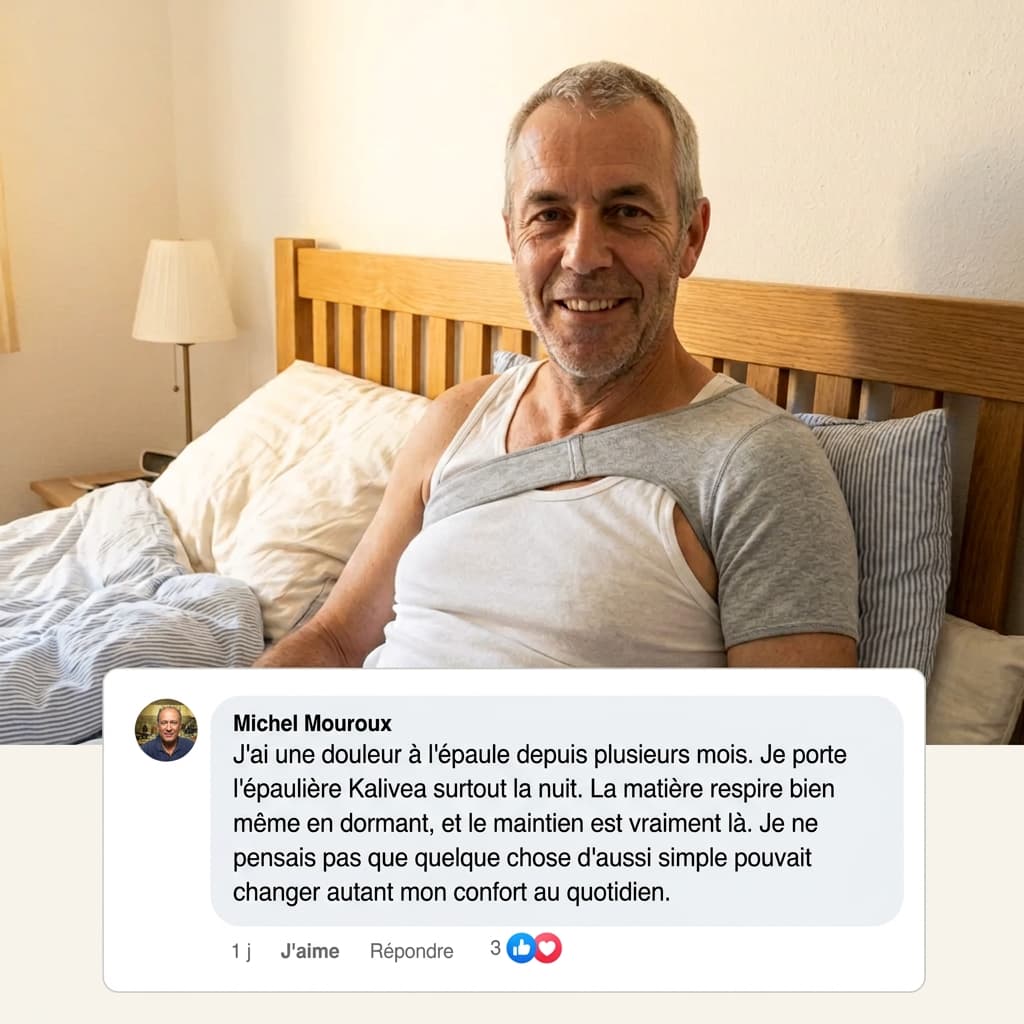 Épaulière Kalivea™ en Bambou